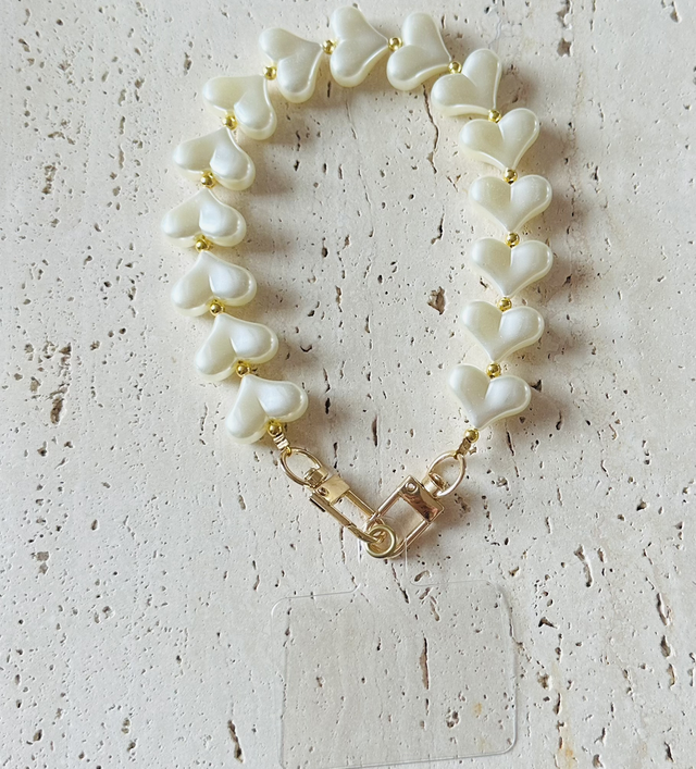 Hartjes Telefoonkoort parel