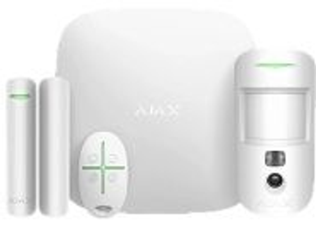 Kit de démarrage HUB 2 (4G) (comprenant Hub2, 1 détecteur ouverture, 1 télécommande, 1 Volumétrique avec Photo)