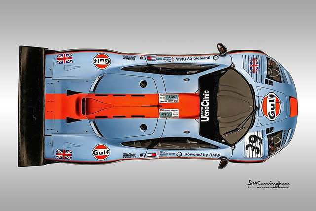 C241101 McLAREN F1GTR LONGTAIL MSO Le Mans 1997 025R #39