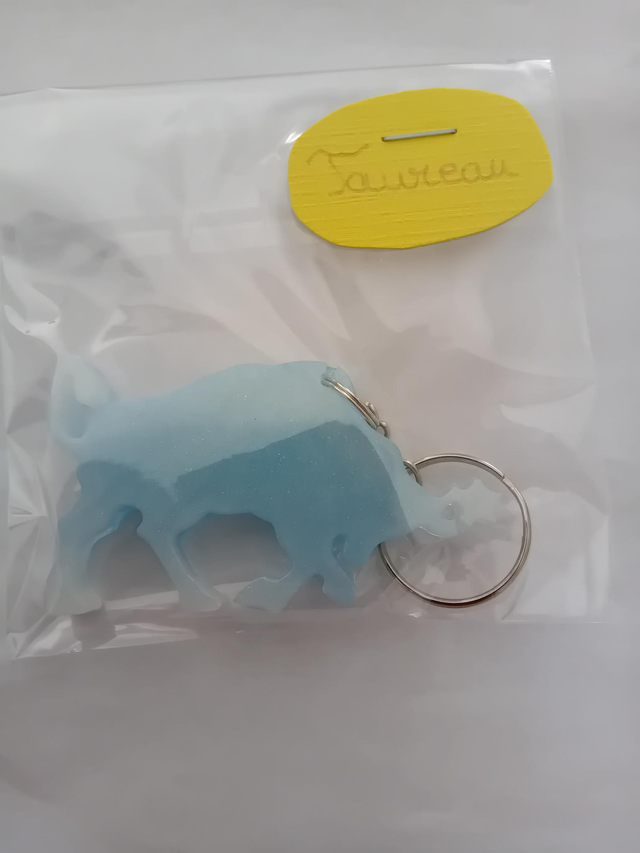 Porte clé signe astrologique taureau 