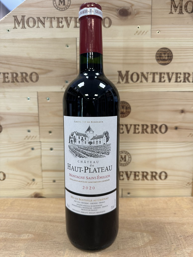 Chateau du Haut-Plateau, Montagne Saint-Emilion 2020