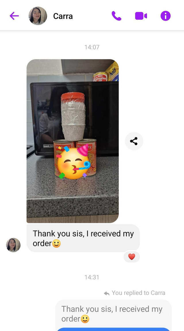 A Happy Customer sa Ginamos- Mrs Seledio(March 2024- England)