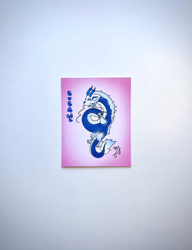 Illustration Dragon Year Seollal nouvel an lunaire