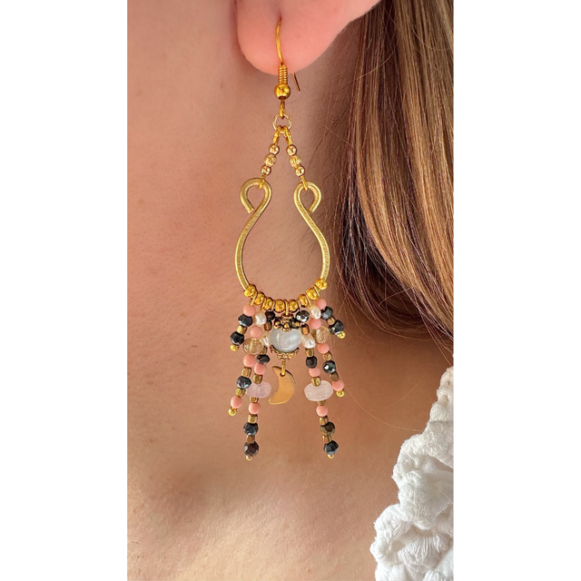 Boucles d'oreilles Luna