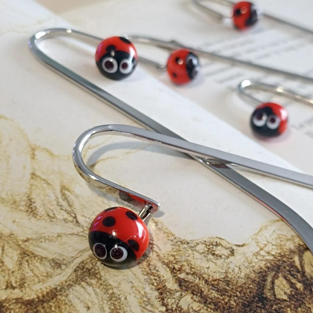 Marque-page Coccinelle 