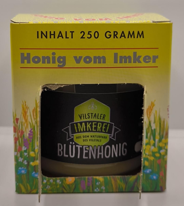 Frühjahrshonig 250g im Karton 