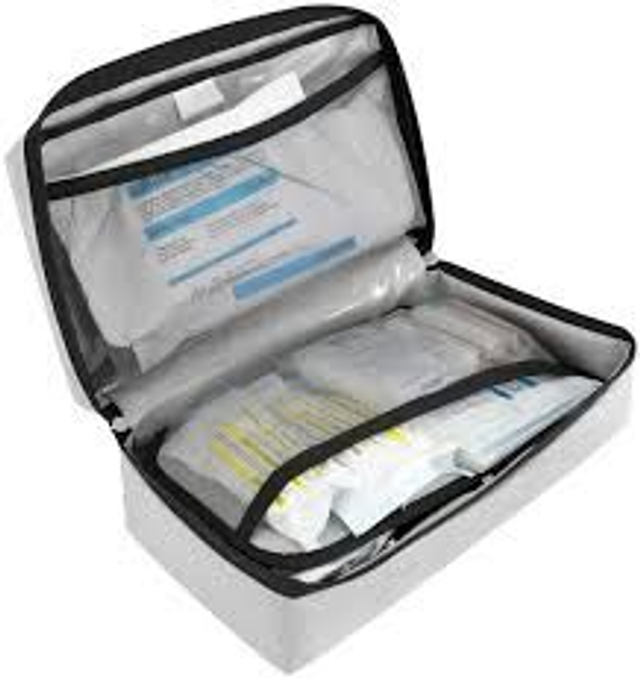 AEROcase® EMS+ - Modultasche Beatmung, Raster 2x3, Höhe 13 cm, AEROtex® PLAN PRO, Plane schwarz/grau