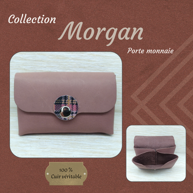 MORGAN Porte monnaie et Carte - Parme