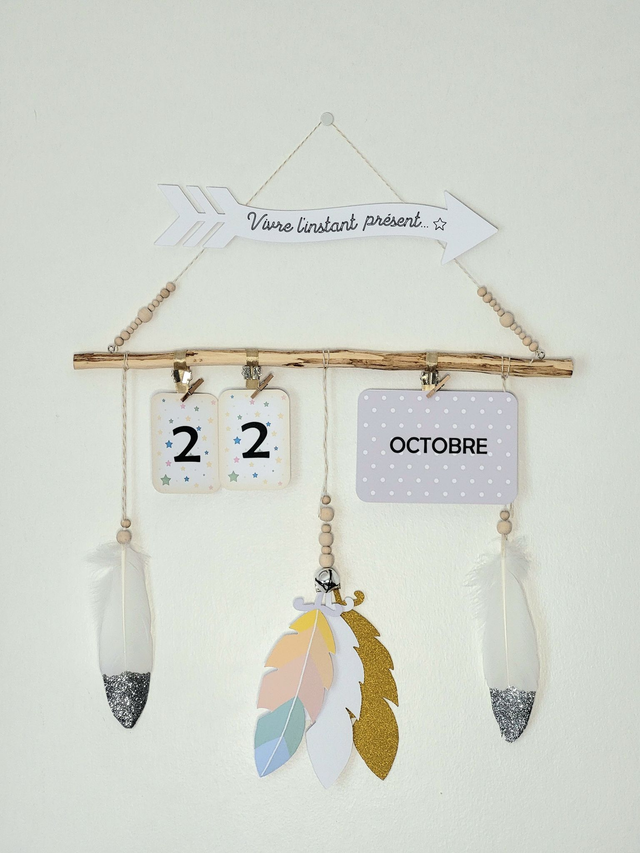 Calendrier perpétuel - Suspension bohème