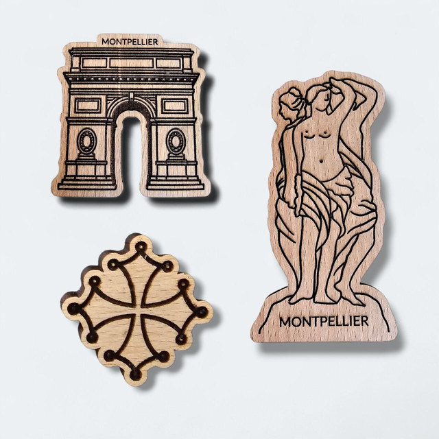 Aimant Arc de Triomphe Montpellier