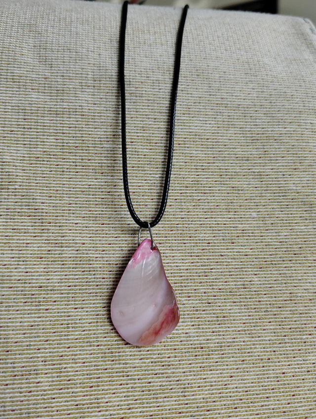 P03-Pendentif Nacre Rose 