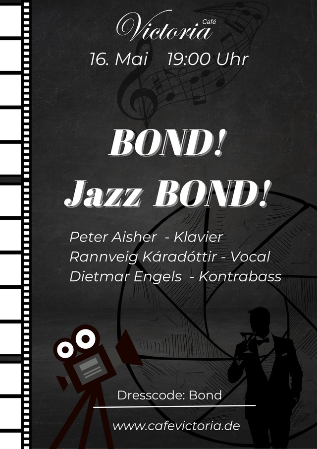 Jazz Bond : License to Swing 16.05.26 Konzertticket
