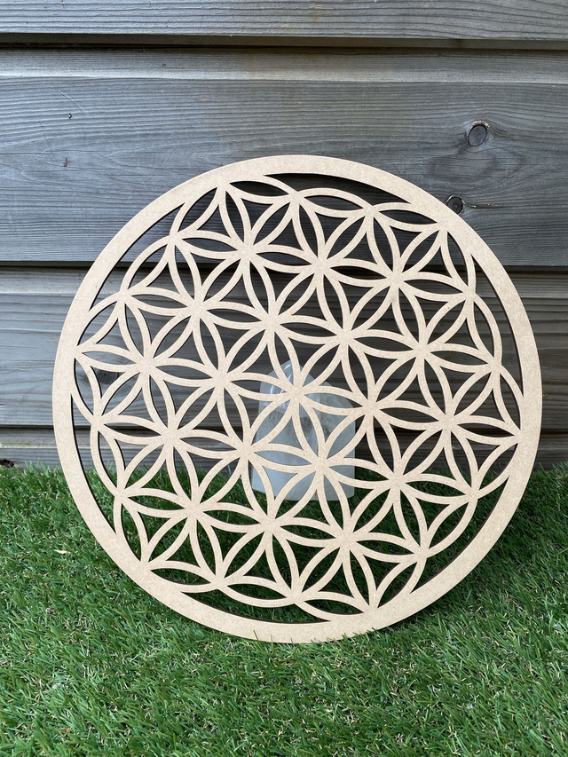 Fleur de Vie 30cm en bois