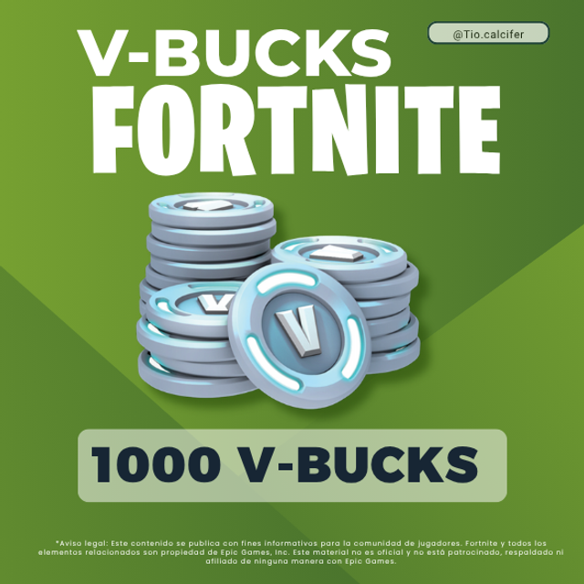 Recarga 1000 V-Bucks Fortnite