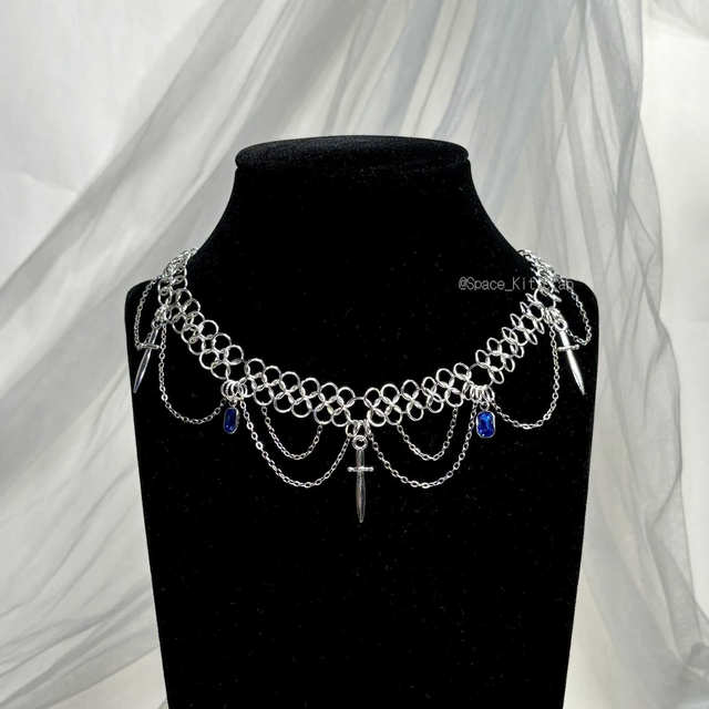 Chain mail necklace - Lady Regina