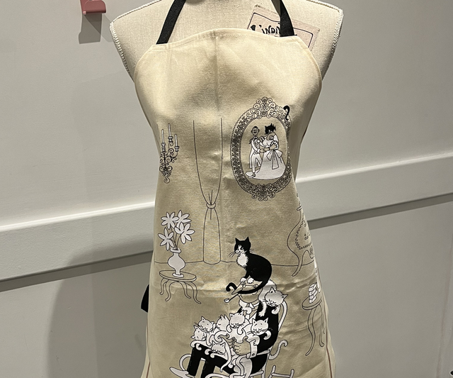 Tablier chat 