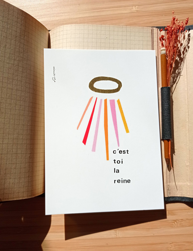 Carte — C'est toi la reine