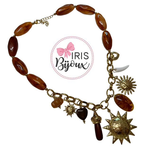 Collana maxi sun   