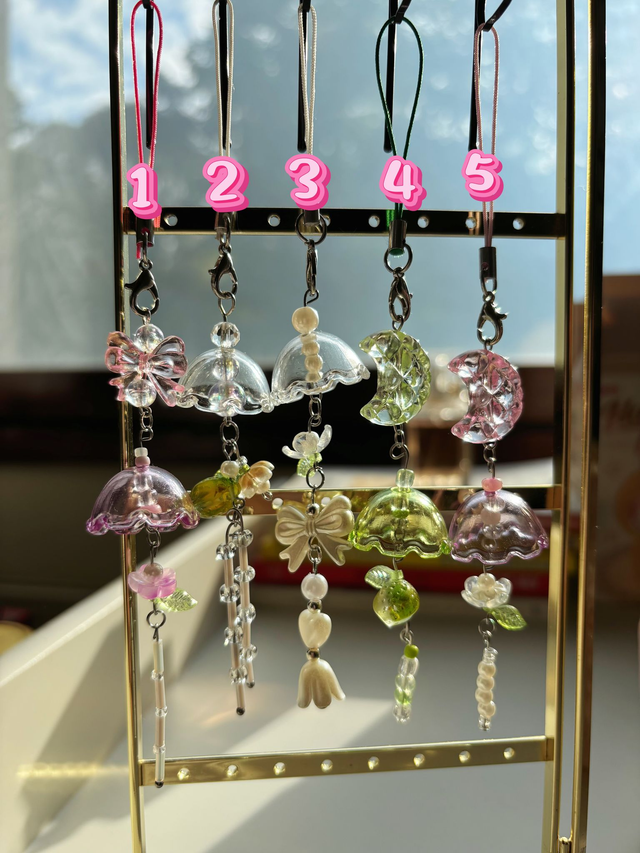 Wind Chimes Phone Straps