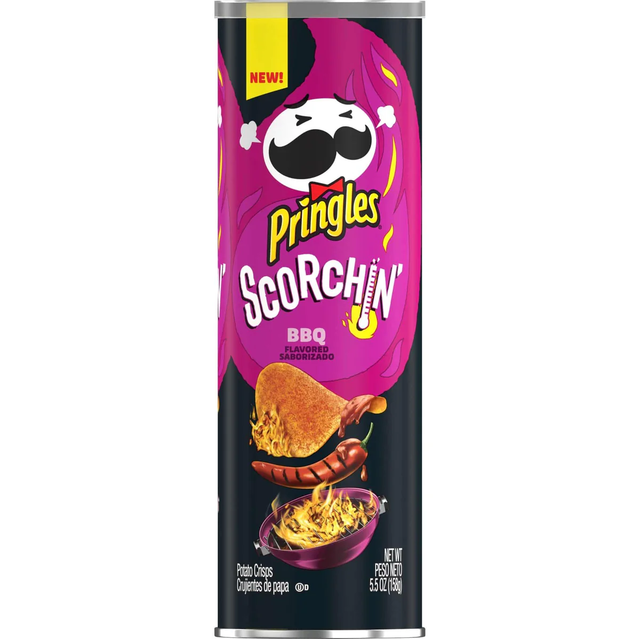 Pringles Scorchin&#039; BBQ (156g)