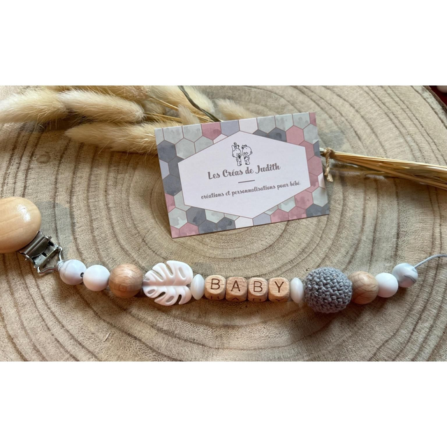 attache-tétines GREY