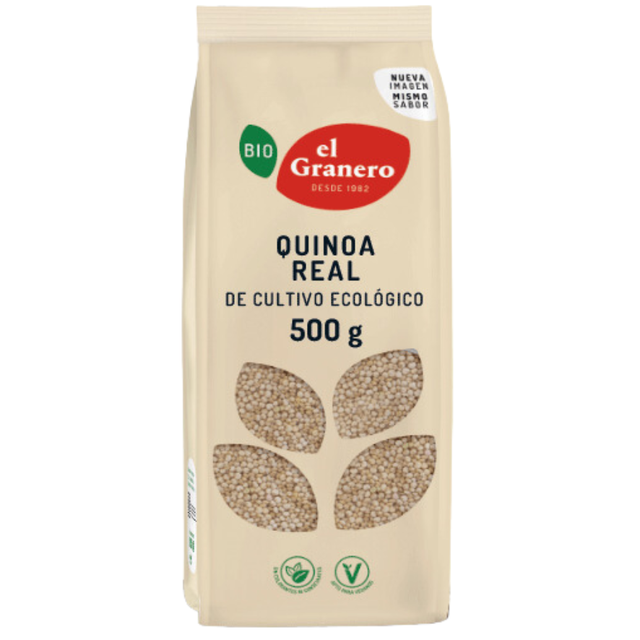 Quinoa Real en Grano Bio Vegan 500 gr El Granero Integral