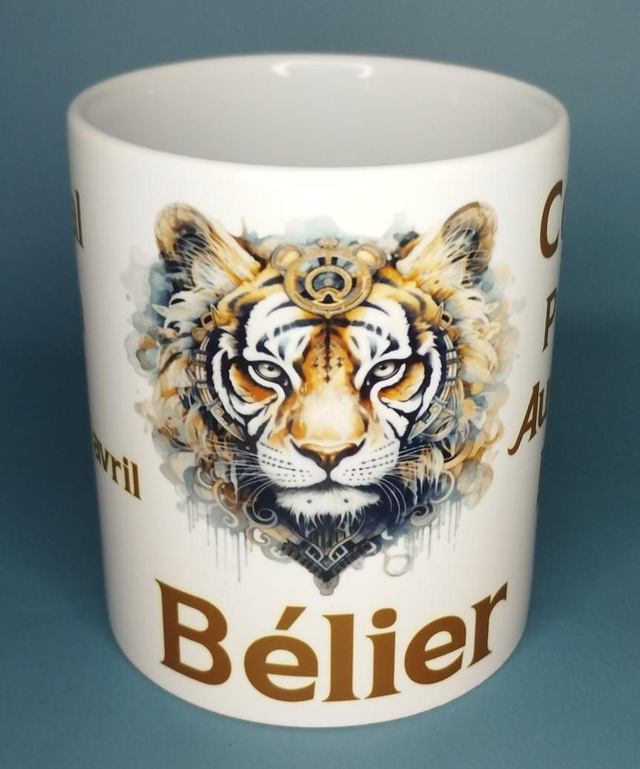 Mug "animal totem" du signe astrologique Bélier 