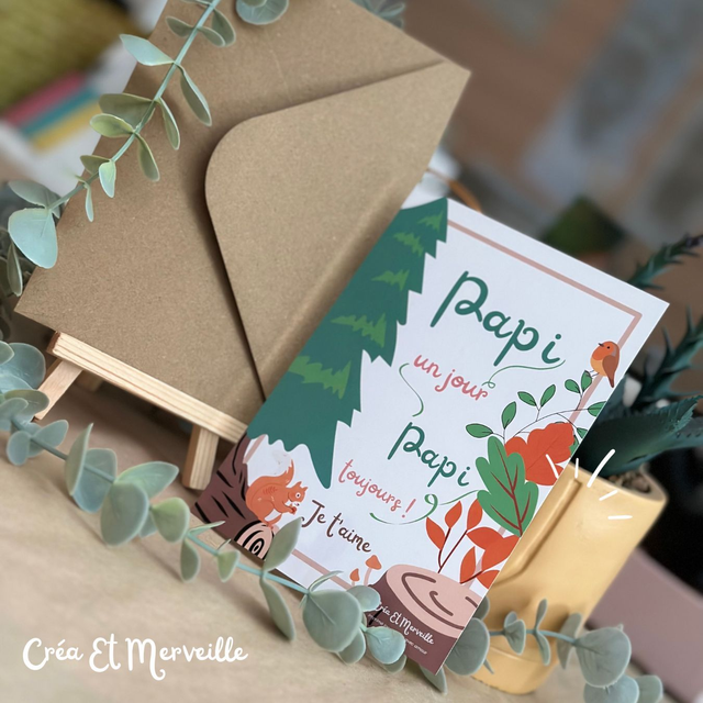 Carte postale Papi 🥰