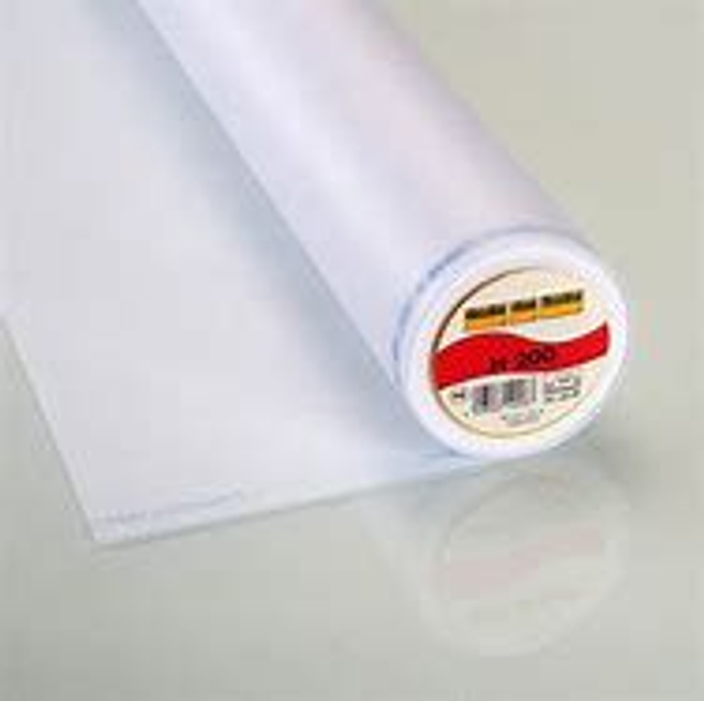 Vlieseline wit (90 cm x 10 cm) 