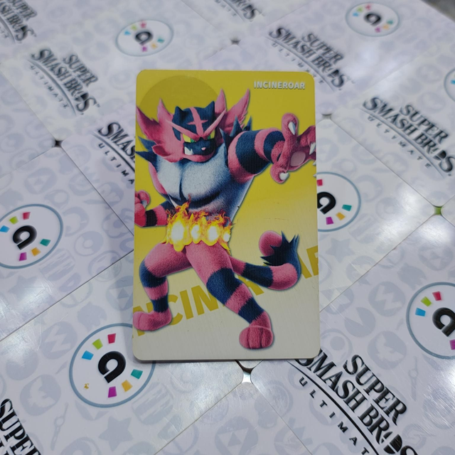 Tarjeta Amiibo Incineroar / Smash Bros