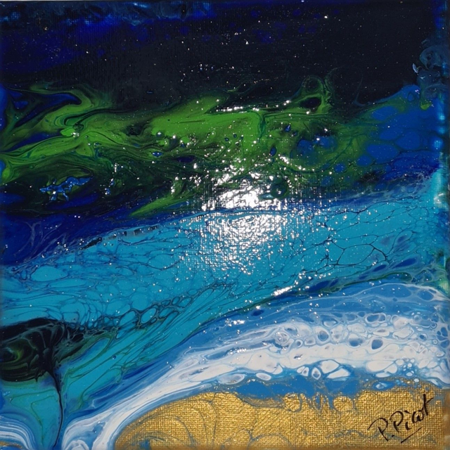 Eau  O16 - 20x20cm