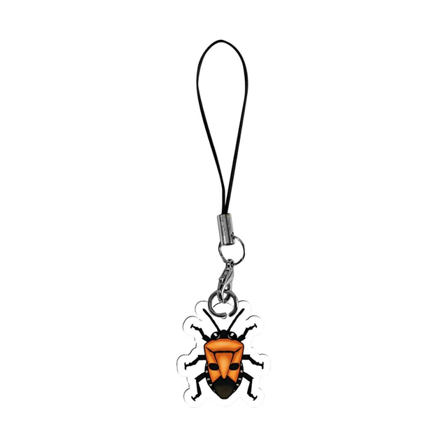 Man Faced Stinkbug Acrylic Phone Charm