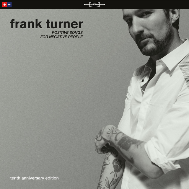 Frank Turner - Positive Songs for Negative People 2xLP (10th Anniversary Edition Red & Blue Vinyl)