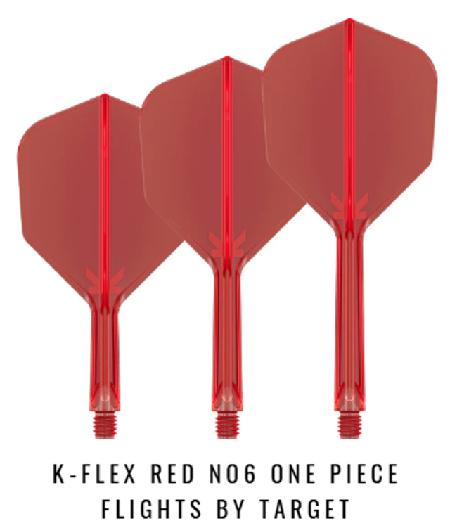 K-Flex Red No6 One Piece Flight by Target