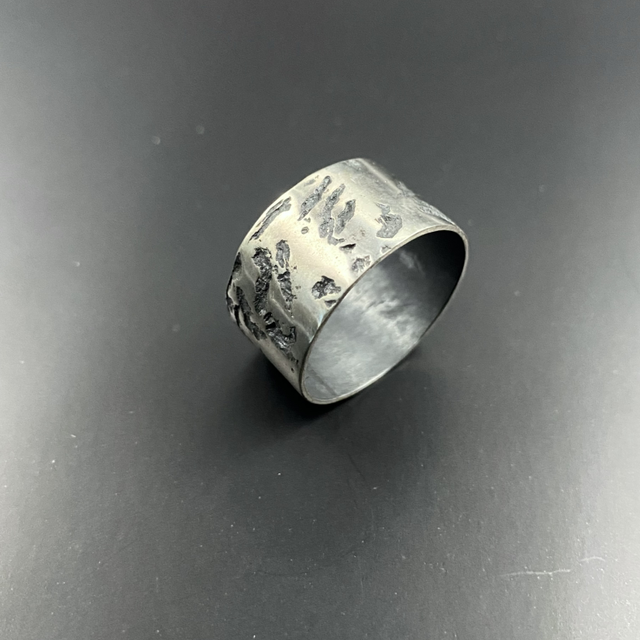 Anneau Selfish men «Violette trottoir»