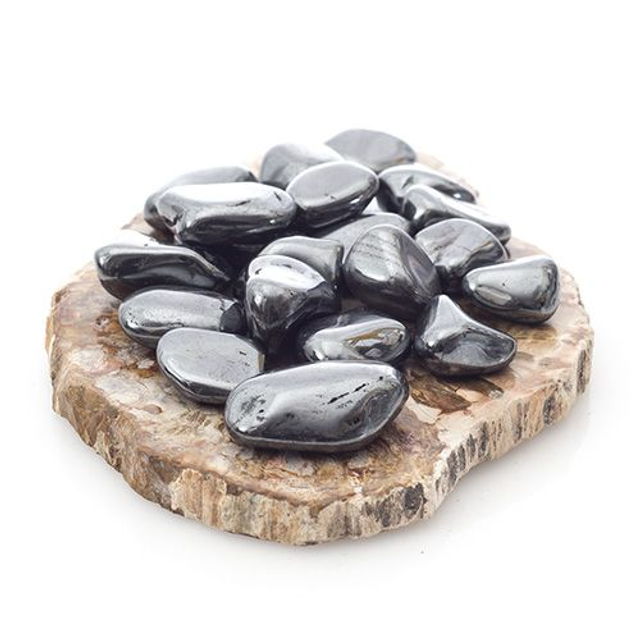 pierre roulée hématite