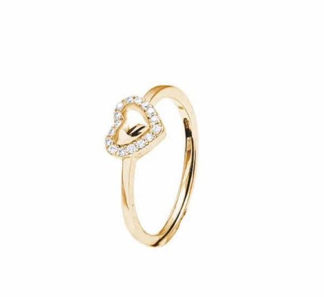 Anello con cuore argento 925 for you jewels