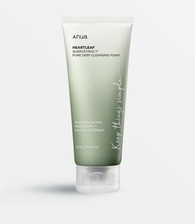 Anua Heartleaf Quercetinol Deep Cleansing Foam
