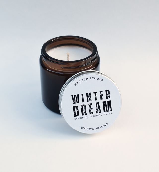 &quot;WINTER DREAM&quot; candle 90g  