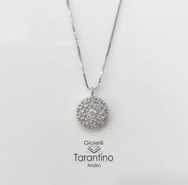 GADV Collana con Diamanti Pavè