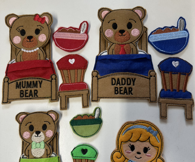 Goldilocks &amp; the Three Bears Storytelling Set