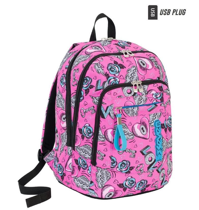 Zaino Seven advanced 7.1 keys rosa 