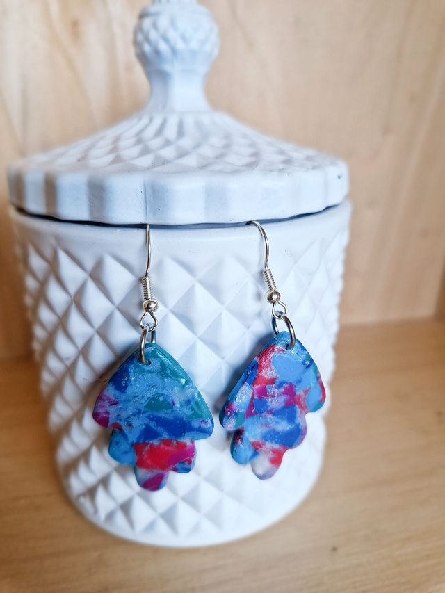 Éblouissante / boucles d'oreilles 