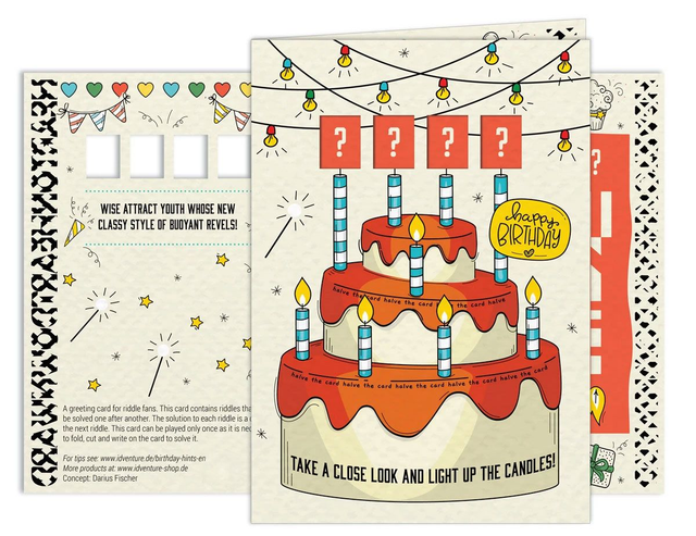 Happy Birthday Escape Greeting Card