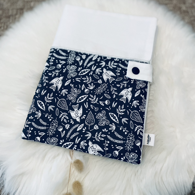 Protège carnet de santé imprimé nature avec prénom 