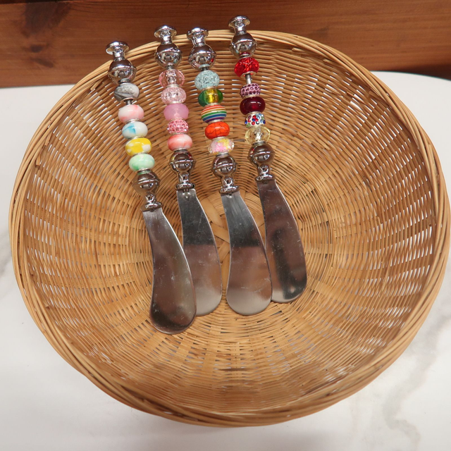 Beaded Butter Knife
