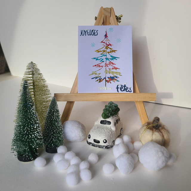 Carte Joyeuses Fêtes