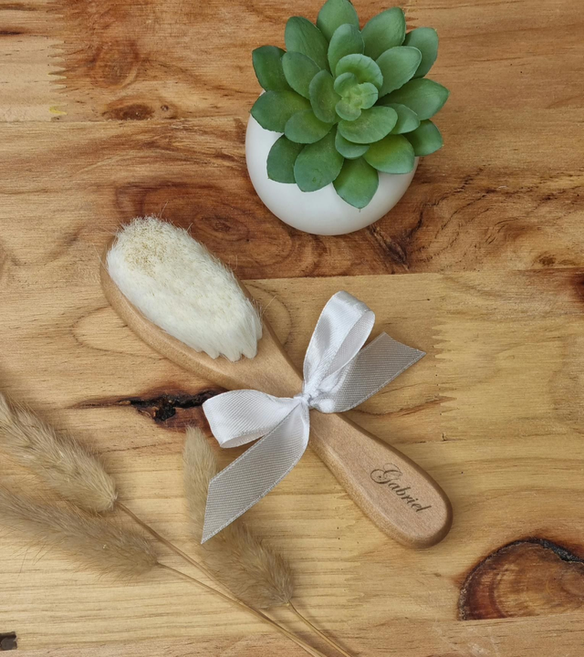 Brosse bébé personnalisée 