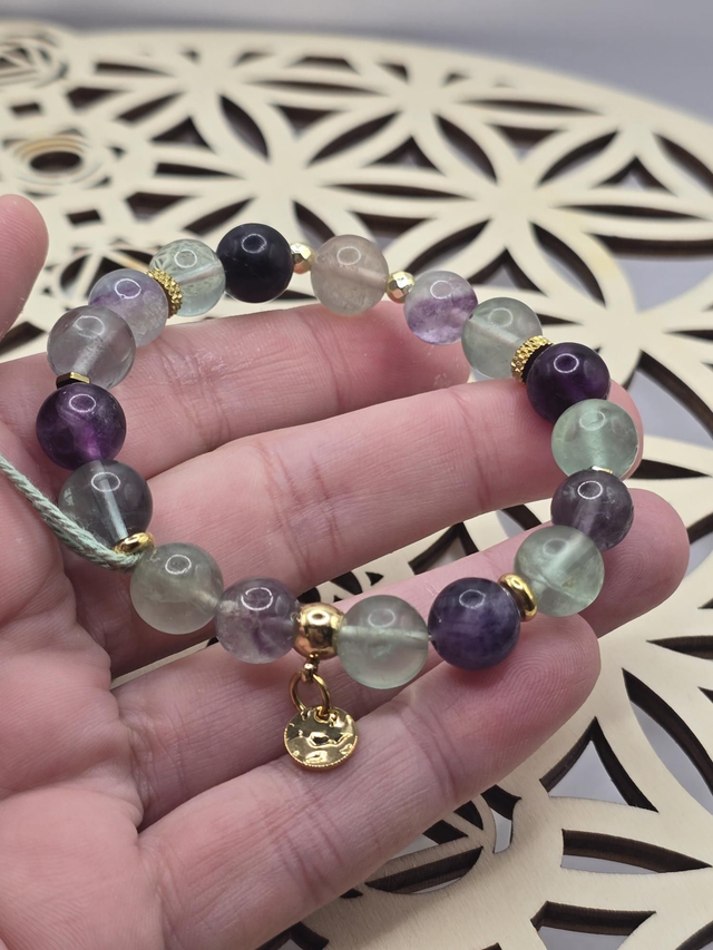 Bracelet Fluorite 1 cm