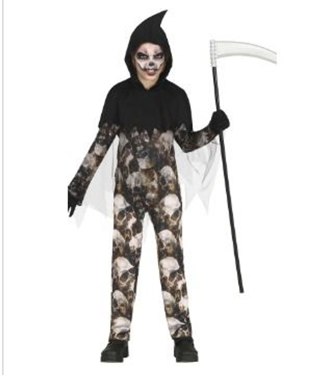 HALLOWEEN , 77583 SKULLS, INFANTILE, 5 - 6 ANNI